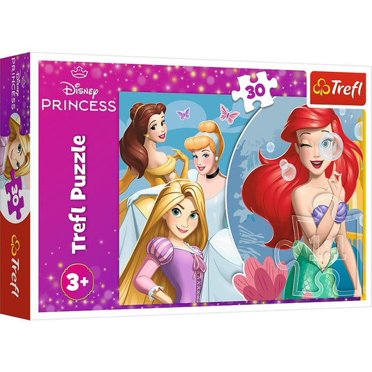 Puzzle trefl 30 disney princess printese fericite, Trefl - Publisol.ro