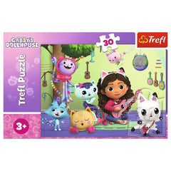 Puzzle trefl 30 gabbys dollhouse casa lui gabby, Trefl - Publisol.ro