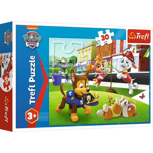 Puzzle trefl 30 patrula catelusilor catei in actiune, Trefl - Publisol.ro