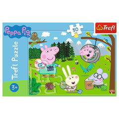 Puzzle trefl 30 peppa pig in drumetie, Trefl - Publisol.ro