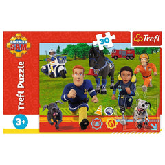 Puzzle Trefl 30 pompierul sam gata de salvare - Publisol.ro