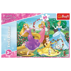Puzzle trefl 30 printese disney in gradina palatului, Trefl - Publisol.ro