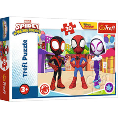 Puzzle trefl 30 spiday cei 3 prieteni, Trefl - Publisol.ro