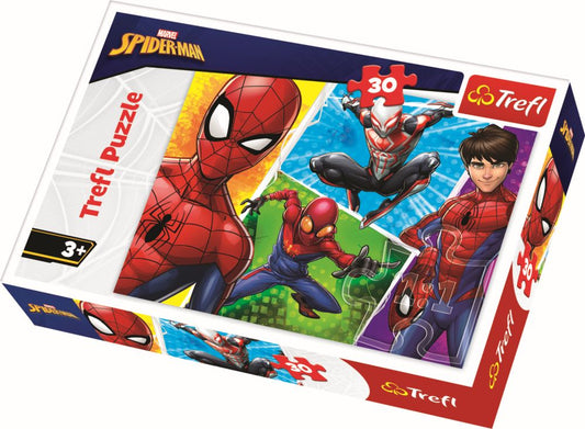 Puzzle trefl 30 spiderman si miguel, Trefl - Publisol.ro