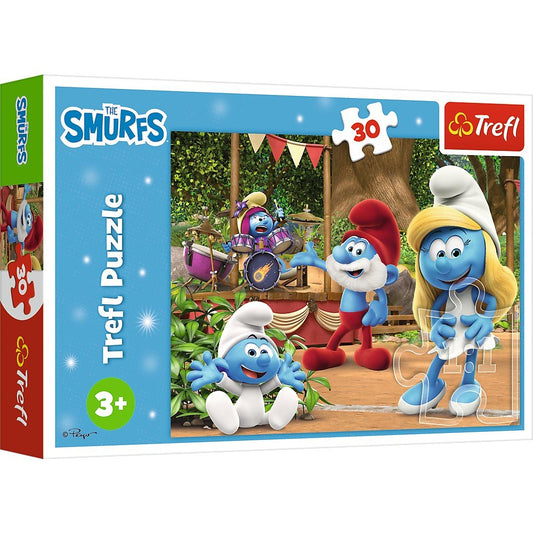 Puzzle Trefl 30 strumfii strumfita si strumfii - Publisol.ro