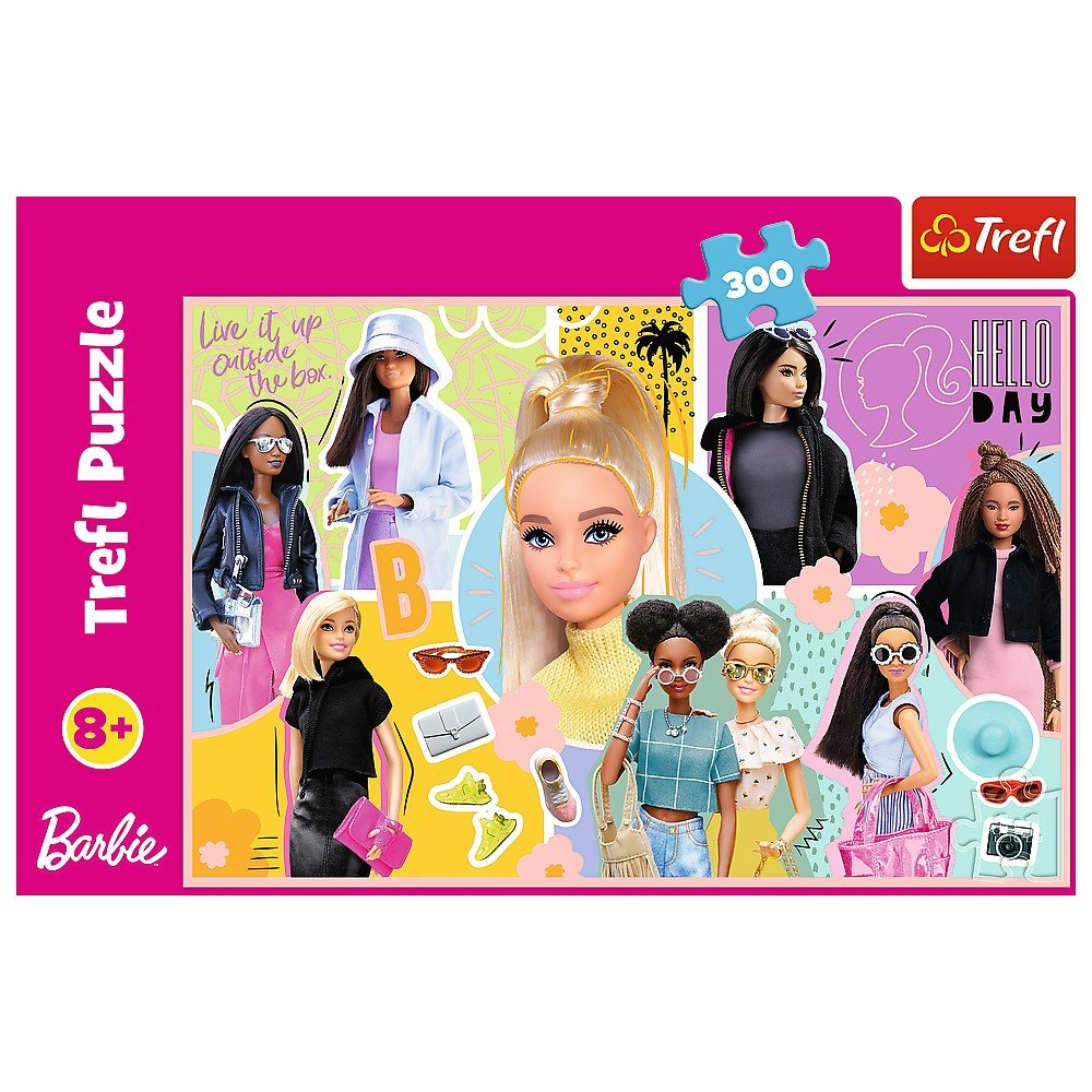 Puzzle Trefl 300 Barbie in lumea lui Barbie - Publisol.ro