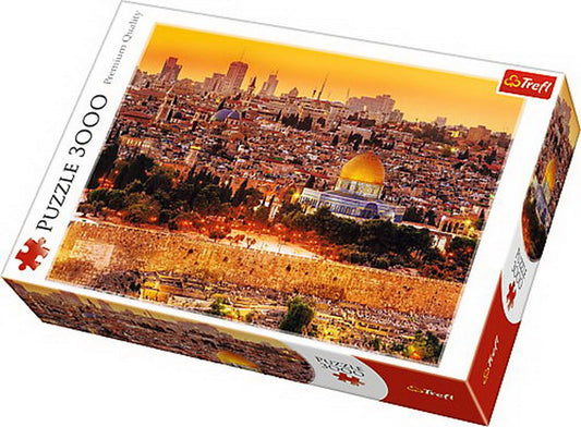 Puzzle Trefl 3000 acoperisuri in ierusalim - Publisol.ro