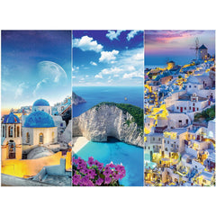 Puzzle trefl 3000 vacanta in grecia, Trefl - Publisol.ro