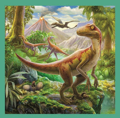 Puzzle trefl 3in1 lumea extraordinara a dinozaurilor, Trefl - Publisol.ro