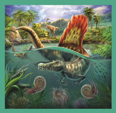 Puzzle trefl 3in1 lumea extraordinara a dinozaurilor, Trefl - Publisol.ro