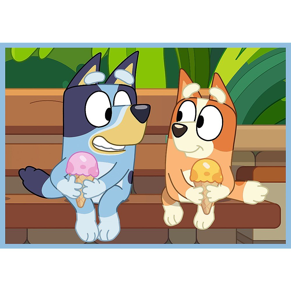 Puzzle Trefl 4 in1 bluey si lumea ei - Publisol.ro