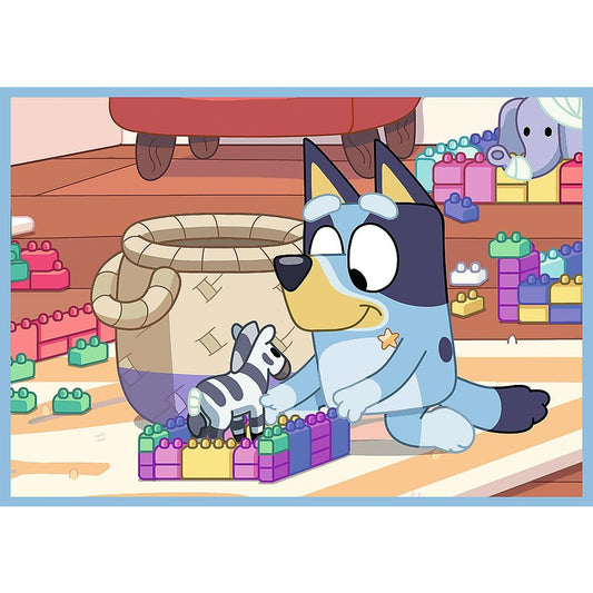 Puzzle Trefl 4 in1 bluey si lumea ei - Publisol.ro