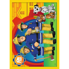 Puzzle trefl 4in1 ajutoarele pompierului sam, Trefl - Publisol.ro