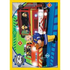 Puzzle trefl 4in1 ajutoarele pompierului sam, Trefl - Publisol.ro