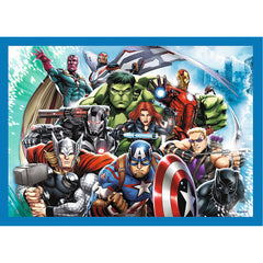 Puzzle trefl 4in1 avengers - razbunatorii curajosi, Trefl - Publisol.ro