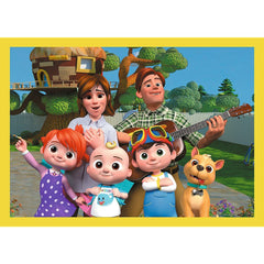 Puzzle trefl 4in1 cocomelon prezentarea familiei, Trefl - Publisol.ro