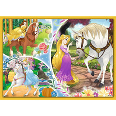 Puzzle trefl 4in1 disney princess - ziua fericita, Trefl - Publisol.ro