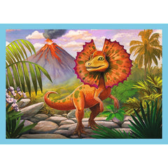 Puzzle trefl 4in1 lumea dinozaurilor, Trefl - Publisol.ro