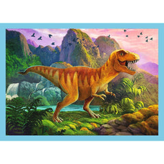 Puzzle trefl 4in1 lumea dinozaurilor, Trefl - Publisol.ro