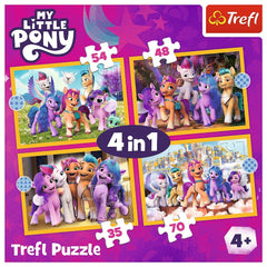 Puzzle trefl 4in1 my little pony sa cunoastem poneii, Trefl - Publisol.ro