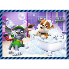 Puzzle trefl 4in1 patrula catelusilor activitatile zilnice ale echipei, Trefl - Publisol.ro