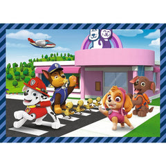 Puzzle trefl 4in1 patrula catelusilor activitatile zilnice ale echipei, Trefl - Publisol.ro