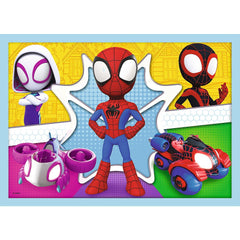 Puzzle trefl 4in1 spiday echipa spiday, Trefl - Publisol.ro
