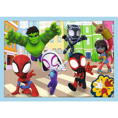 Puzzle trefl 4in1 spiday echipa spiday, Trefl - Publisol.ro
