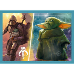 Puzzle trefl 4in1 star wars - mandalorianul, Trefl - Publisol.ro