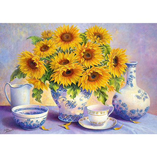 Puzzle Trefl 500 floarea soarelui - Publisol.ro