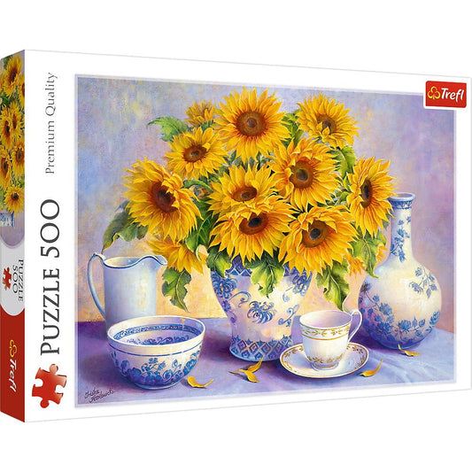 Puzzle Trefl 500 floarea soarelui - Publisol.ro