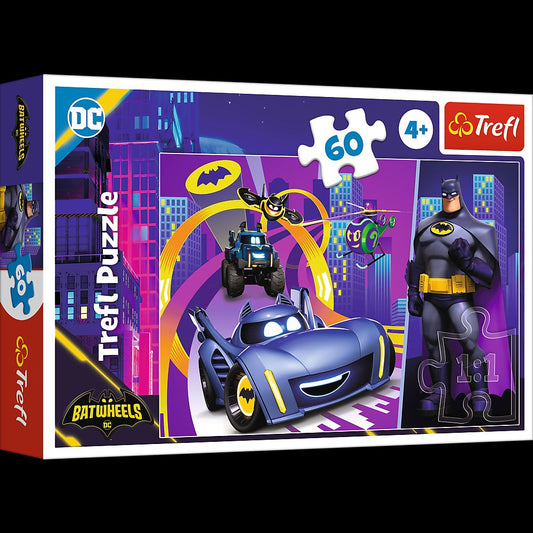 Puzzle trefl 60 batman si vehiculele lui, Trefl - Publisol.ro