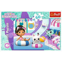 Puzzle trefl 60 gabbys dollhouse gabby la piscina, Trefl - Publisol.ro