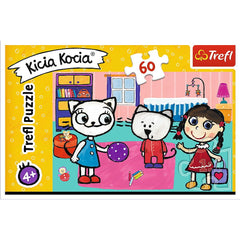 Puzzle trefl 60 kicia kocia si prietenii, Trefl - Publisol.ro