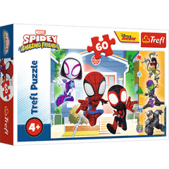 Puzzle trefl 60 lumea lui spidey, Trefl - Publisol.ro
