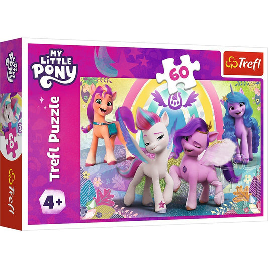 Puzzle trefl 60 my little pony in lumea prieteniilor, Trefl - Publisol.ro