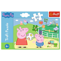 Puzzle trefl 60 peppa pig distractie cu prietenii, Trefl - Publisol.ro