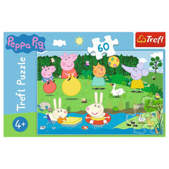 Puzzle Trefl 60 peppa pig distractie in vacanta - Publisol.ro