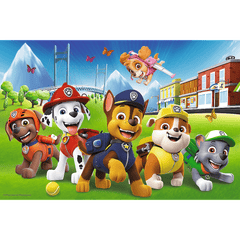 Puzzle Trefl 60 piese patrula catelusilor cateii in iarba - Publisol.ro