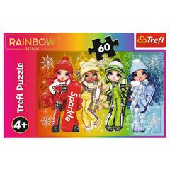 Puzzle trefl 60 rainbow high papusile jucause, Trefl - Publisol.ro