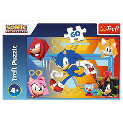 Puzzle trefl 60 sonic in actiune, Trefl - Publisol.ro