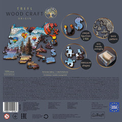 Puzzle trefl din lemn 1000 piese baloanele colorate, Trefl - Publisol.ro