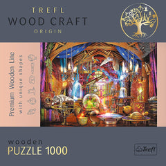 Puzzle trefl din lemn 1000 piese camera magica, Trefl - Publisol.ro