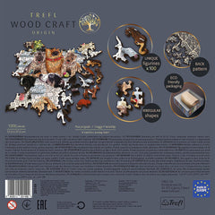 Puzzle trefl din lemn 1000 piese echipa de catei, Trefl - Publisol.ro