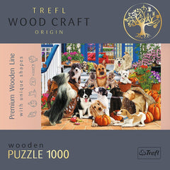 Puzzle trefl din lemn 1000 piese echipa de catei, Trefl - Publisol.ro