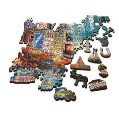 Puzzle trefl din lemn 1000 piese new york , Trefl - Publisol.ro