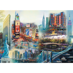 Puzzle trefl din lemn 1000 piese new york , Trefl - Publisol.ro