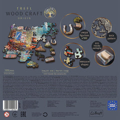 Puzzle trefl din lemn 1000 piese new york , Trefl - Publisol.ro