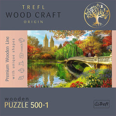 Puzzle trefl din lemn 500+1 piese central park new york, Trefl - Publisol.ro