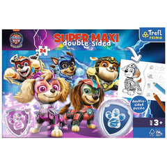 Puzzle trefl primo 24 super maxi patrula catelusilor echipa in actiune, Trefl - Publisol.ro